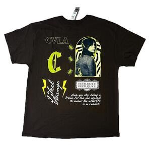 CVLA x Beetlejuice Brown Shirt Men’s Extra Large Sold Out Exclusive Collab NWT
